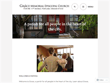 Tablet Screenshot of grace-memorial.org